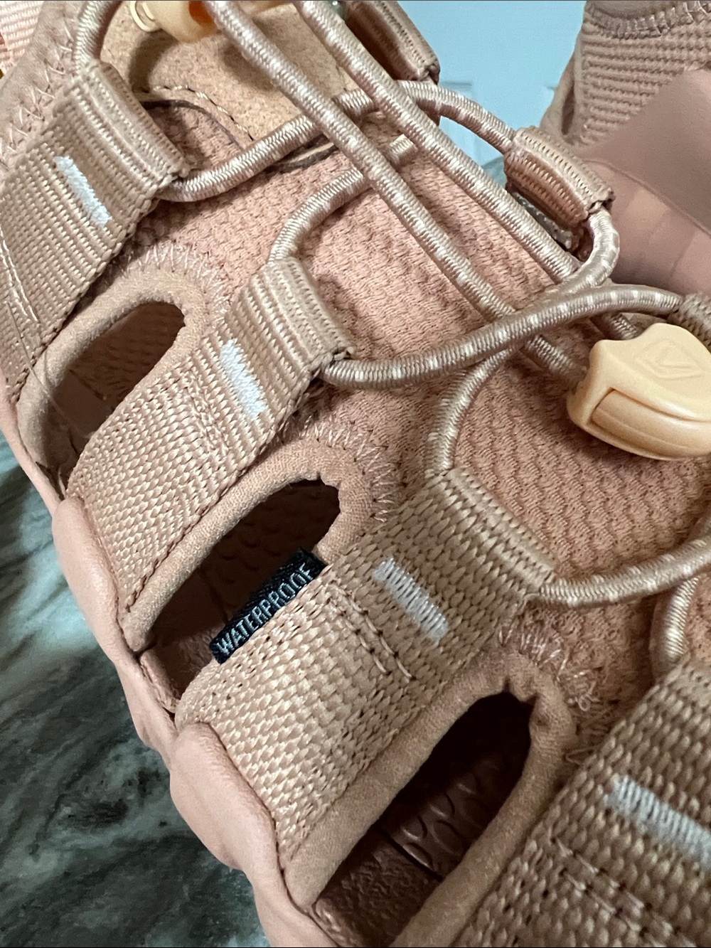 KEEN Coral Pink Closed-Toe Sport Sandals - Picture 3 of 4